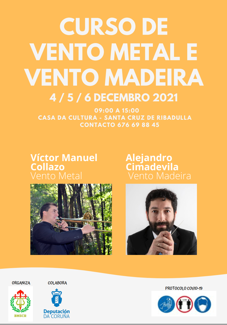 Curso de vento metal e vento madeira