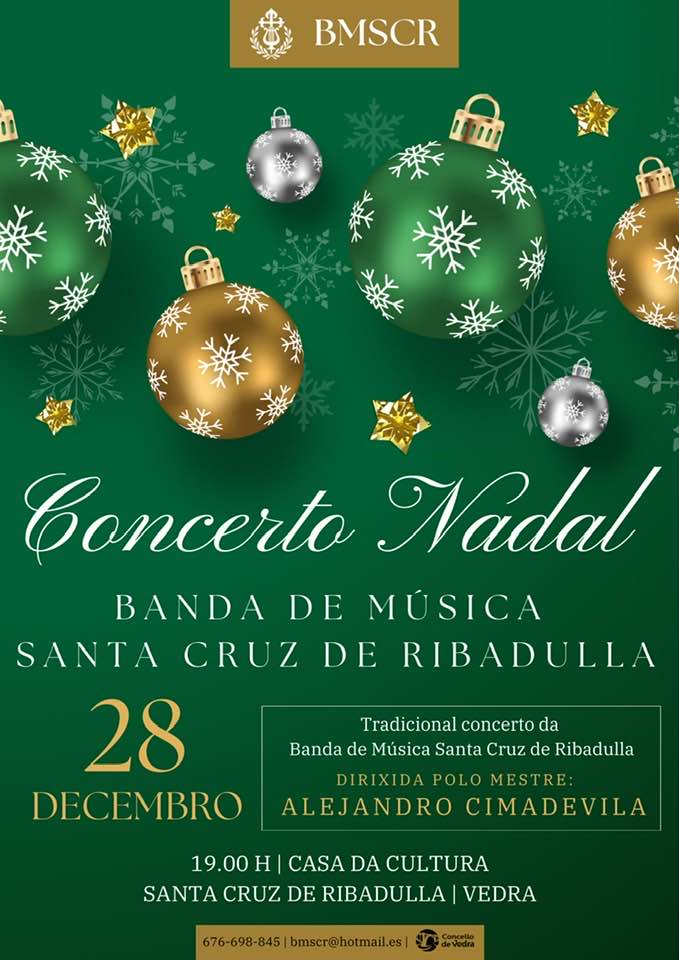 Concerto de Nadal da Banda de Música Santa Cruz de Ribadulla